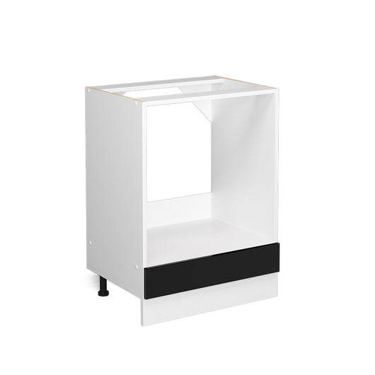 Vicco Mobile per forno da incasso Nero lucido 60 cm senza piano di lavoro
