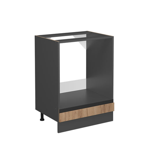 Vicco Mobile per forno da incasso Quercia dorata 60 cm Forma a J, senza piano di lavoro