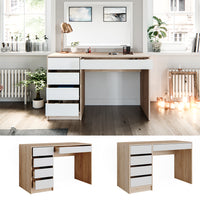 Vicco Tavolino da toilette Bianco/Sonoma 55 cm