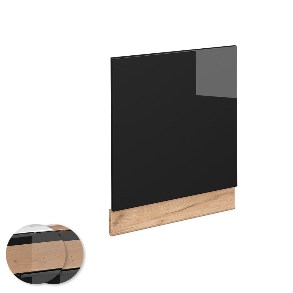 Vicco Pannello frontale Rovere nero lucido 60 cm , PL Antracite