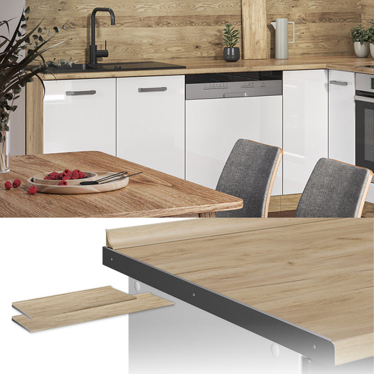 Vicco Top cucina Quercia dorata 240 cm