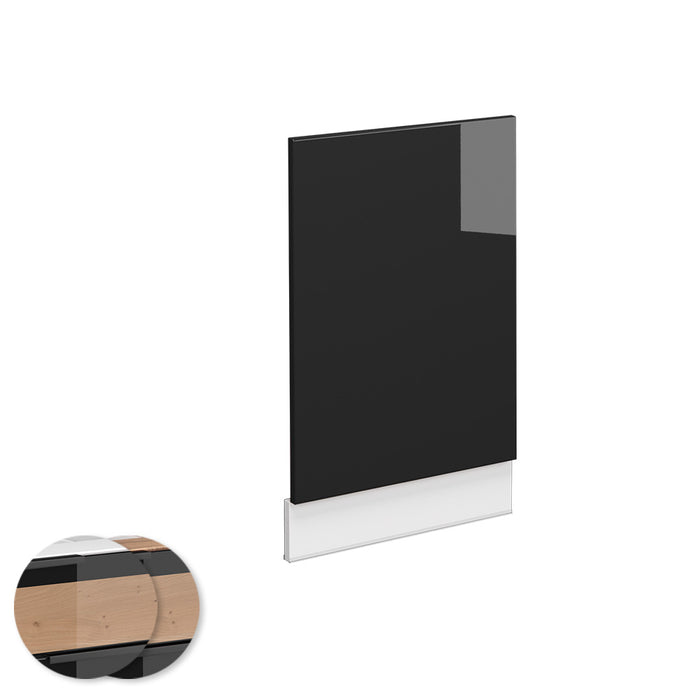 Vicco Pannello frontale Rovere nero lucido 45 cm , PL Marmo