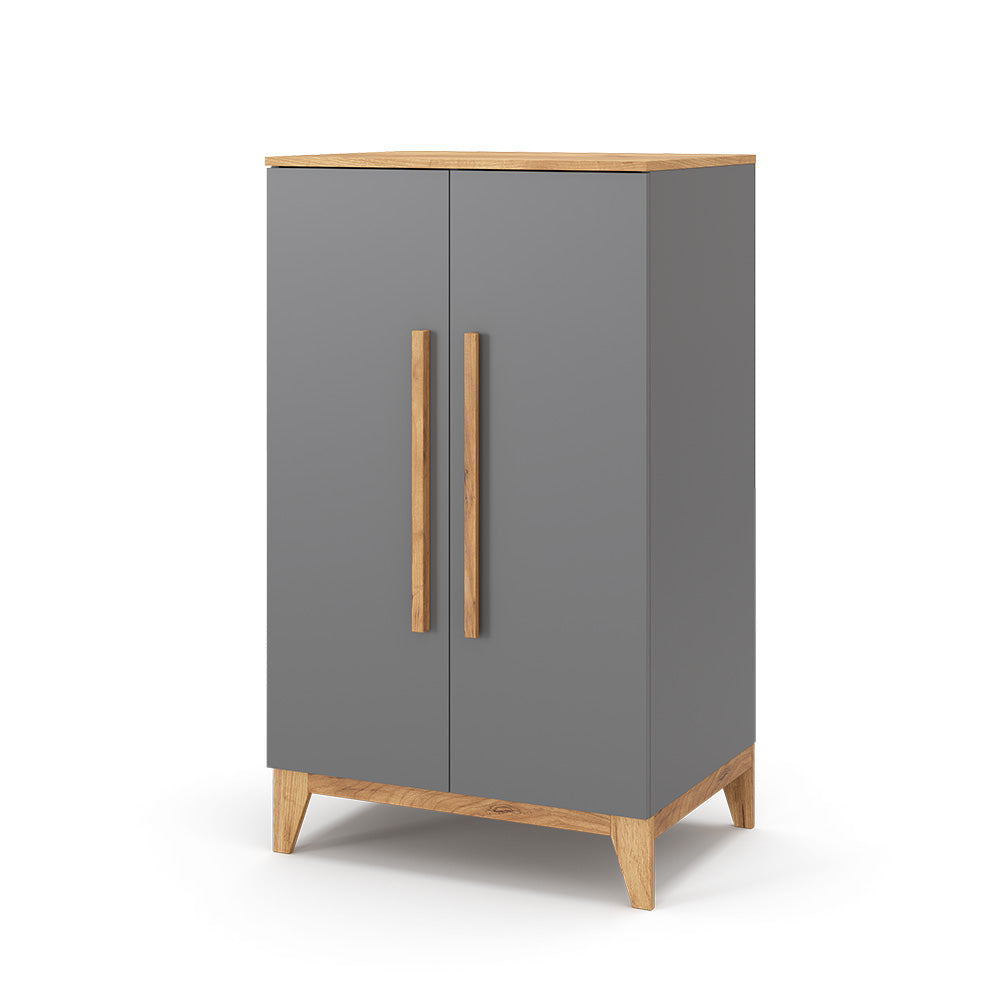 Vitalispa Guardaroba per bambini Grigio 53.4 x 120 cm