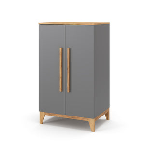 Vitalispa Guardaroba per bambini Grigio 53.4 x 120 cm