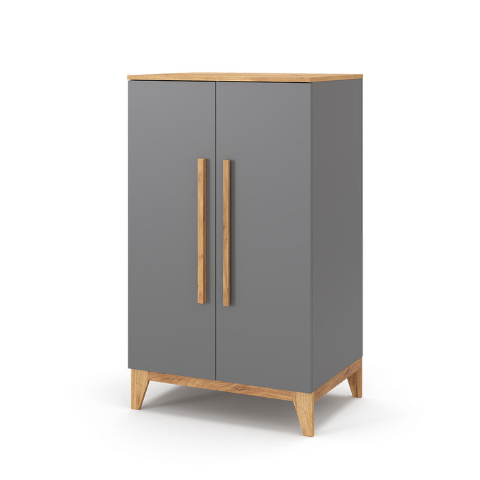 Vitalispa Guardaroba per bambini Grigio 53.4 x 120 cm