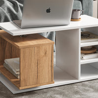 Vicco Tavolino da salotto Bianco 88 x 35 cm