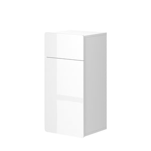 Vicco Mobiletto bagno Bianco 36.6 x 76.6 cm con cassetto e anta