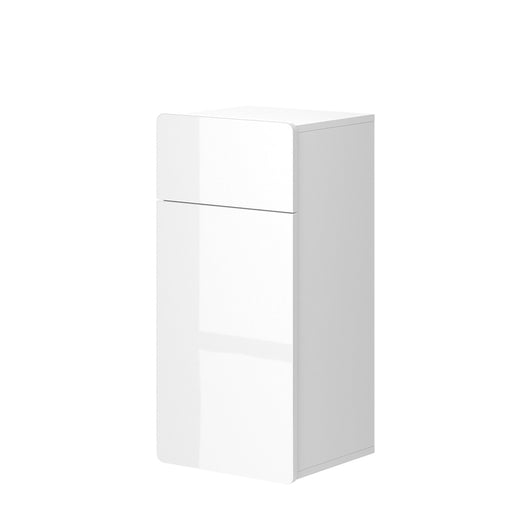 Vicco Mobiletto bagno Bianco 36.6 x 76.6 cm con cassetto e anta