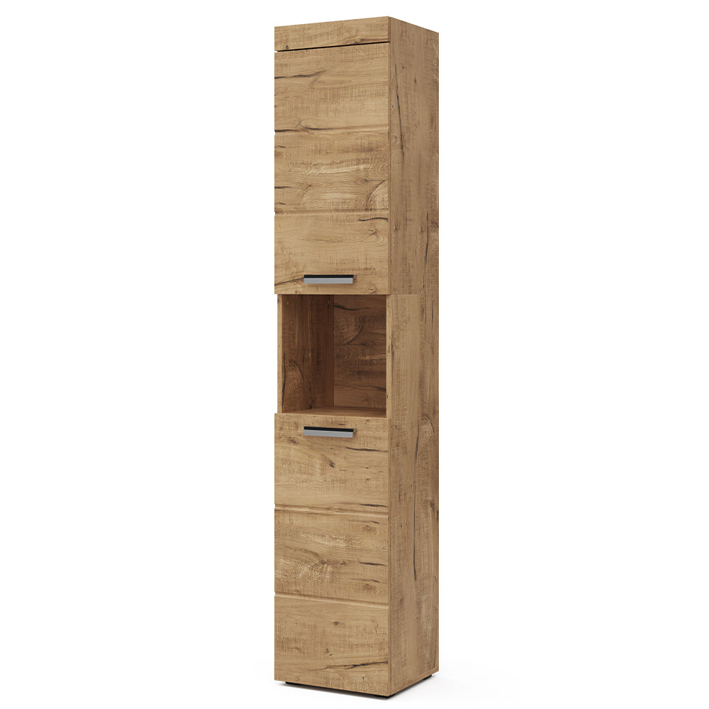 Vicco Mobile bagno alto Quercia Wotan 37 x 190 cm