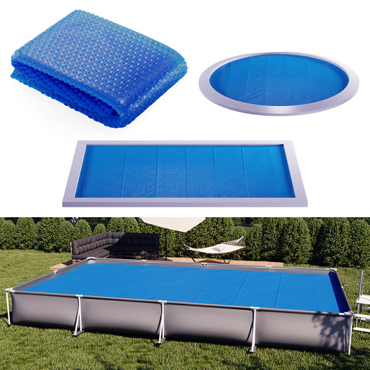 OK-Living Telo termico piscina Blu 700 cm Robusto telone My Solar da 400µ