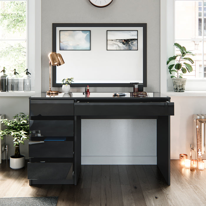 Vicco Tavolino da toilette Antracite 120 cm