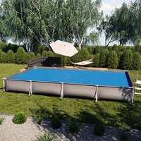 OK-Living Telo termico piscina Blu 700 cm Robusto telone My Solar da 400µ