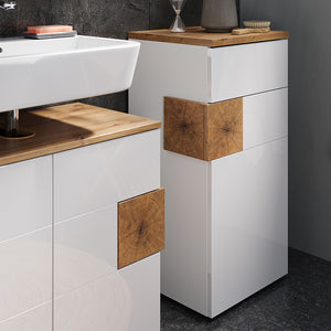 Vicco Mobiletto bagno Bianco 40 x 84 cm