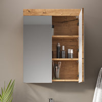 Vicco Specchio contenitore bagno Quercia Wotan 60 x 77 cm