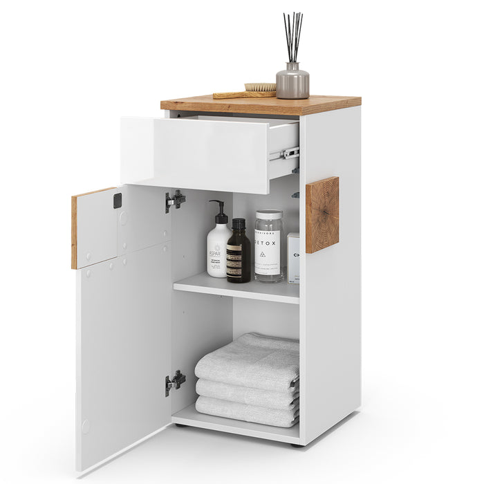 Vicco Mobiletto bagno Bianco 40 x 84 cm