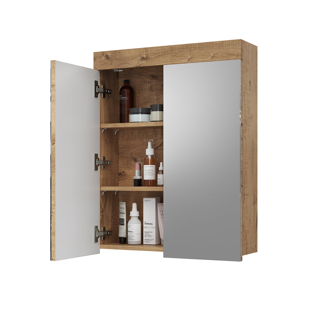 Vicco Specchio contenitore bagno Quercia Wotan 60 x 77 cm