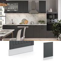 Vicco Pannello frontale Antracite casa di campagna 45 cm , PL Rovere