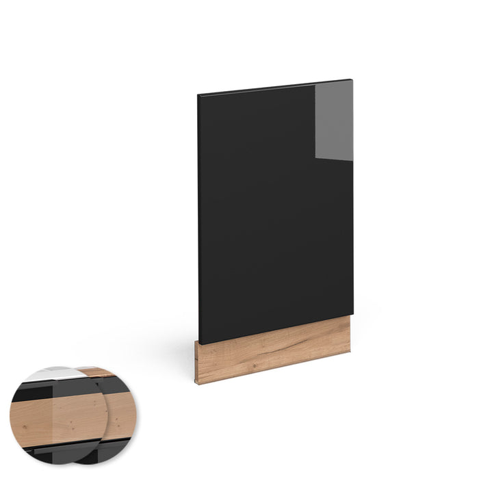 Vicco Pannello frontale Rovere nero lucido 45 cm , PL Antracite