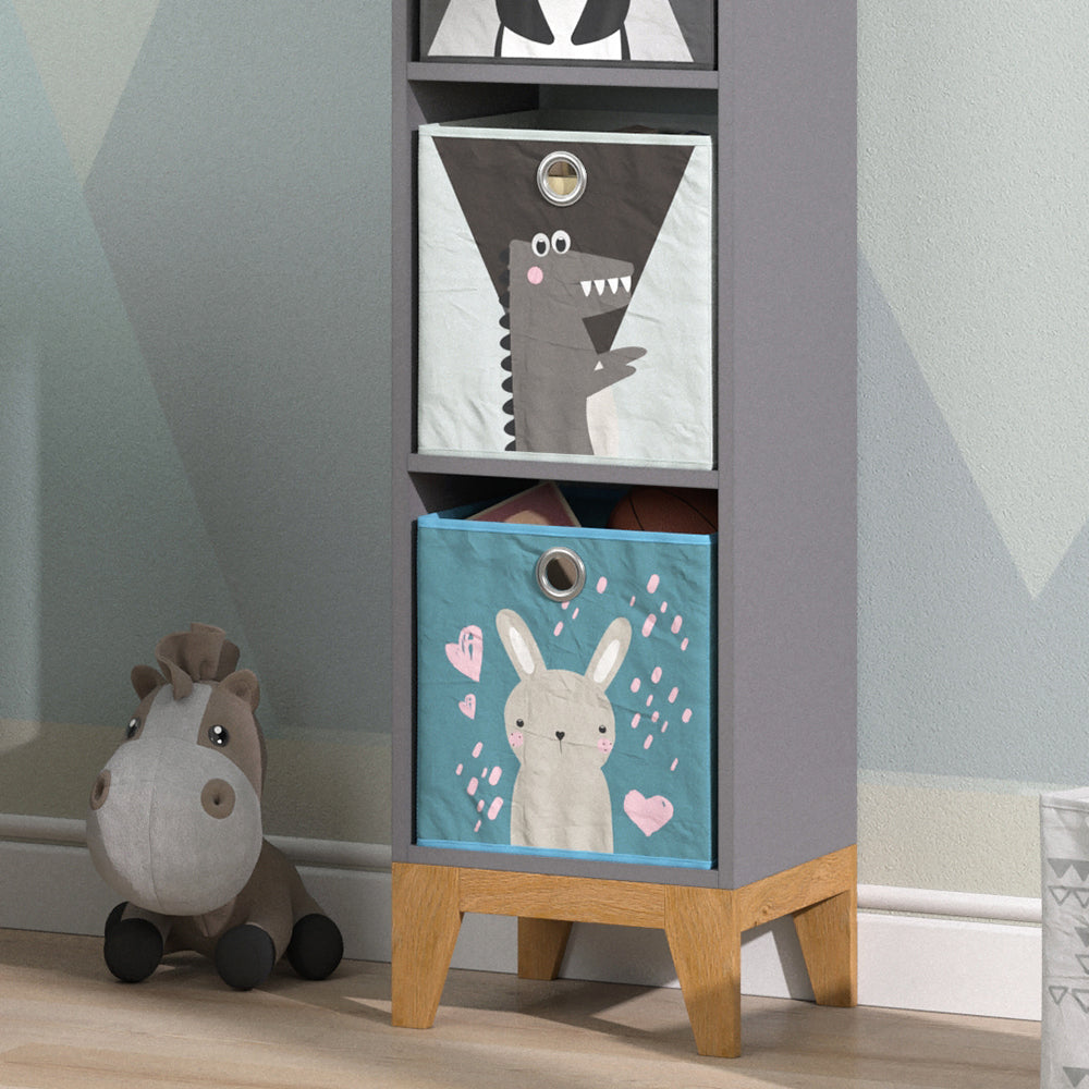 Vicco Libreria bambini Grigio 35.2 x 159.5 cm