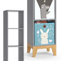 Vicco Libreria bambini Grigio 35.2 x 159.5 cm