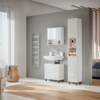 Vicco Mobile bagno alto Bianco 30 x 190.3 cm