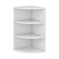 Vicco Libreria angolare da terra Bianco 30 x 60 cm 3 scomparti