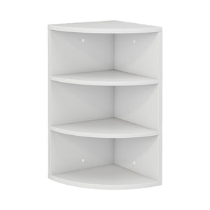 Vicco Libreria angolare da terra Bianco 30 x 60 cm 3 scomparti