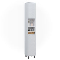 Vicco Mobile bagno alto Bianco 30 x 190.3 cm