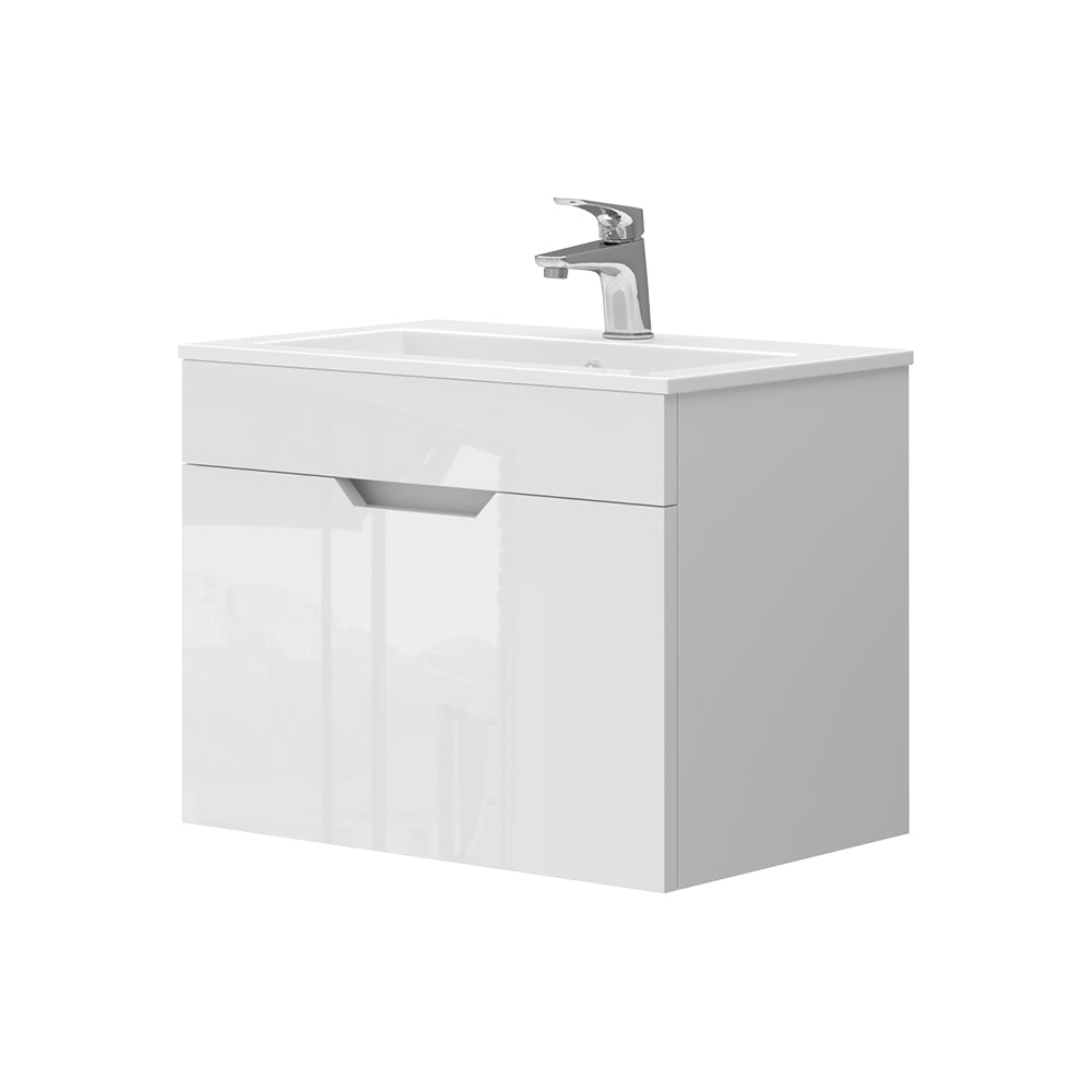 Vicco Set di mobili da bagno Bianco 2 parti, mobile base 60 cm