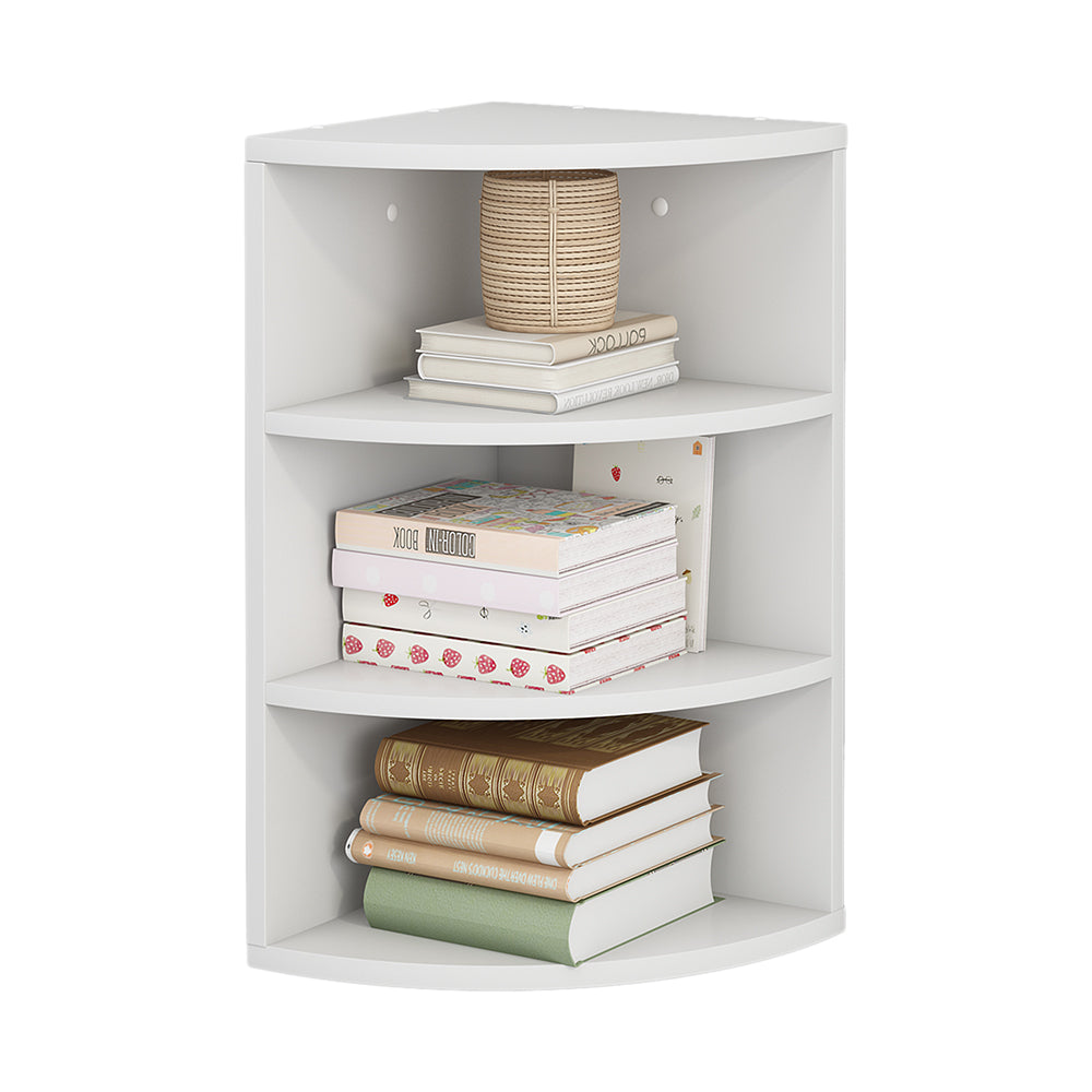 Vicco Libreria angolare da terra Bianco 30 x 60 cm 3 scomparti