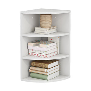 Vicco Libreria angolare da terra Bianco 30 x 60 cm 3 scomparti