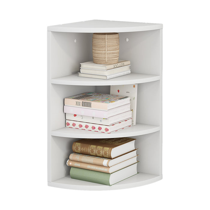 Vicco Libreria angolare da terra Bianco 30 x 60 cm 3 scomparti
