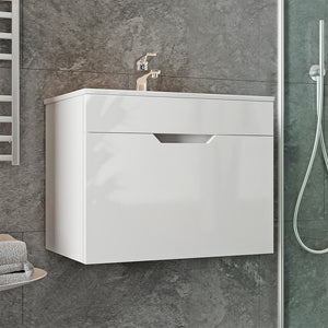 Vicco Set di mobili da bagno Bianco 2 parti, mobile base 60 cm