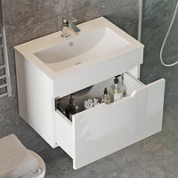 Vicco Set di mobili da bagno Bianco 2 parti, mobile base 60 cm