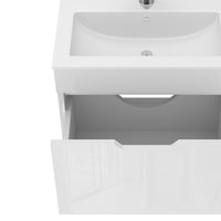 Vicco Set di mobili da bagno Bianco 2 parti, mobile base 60 cm