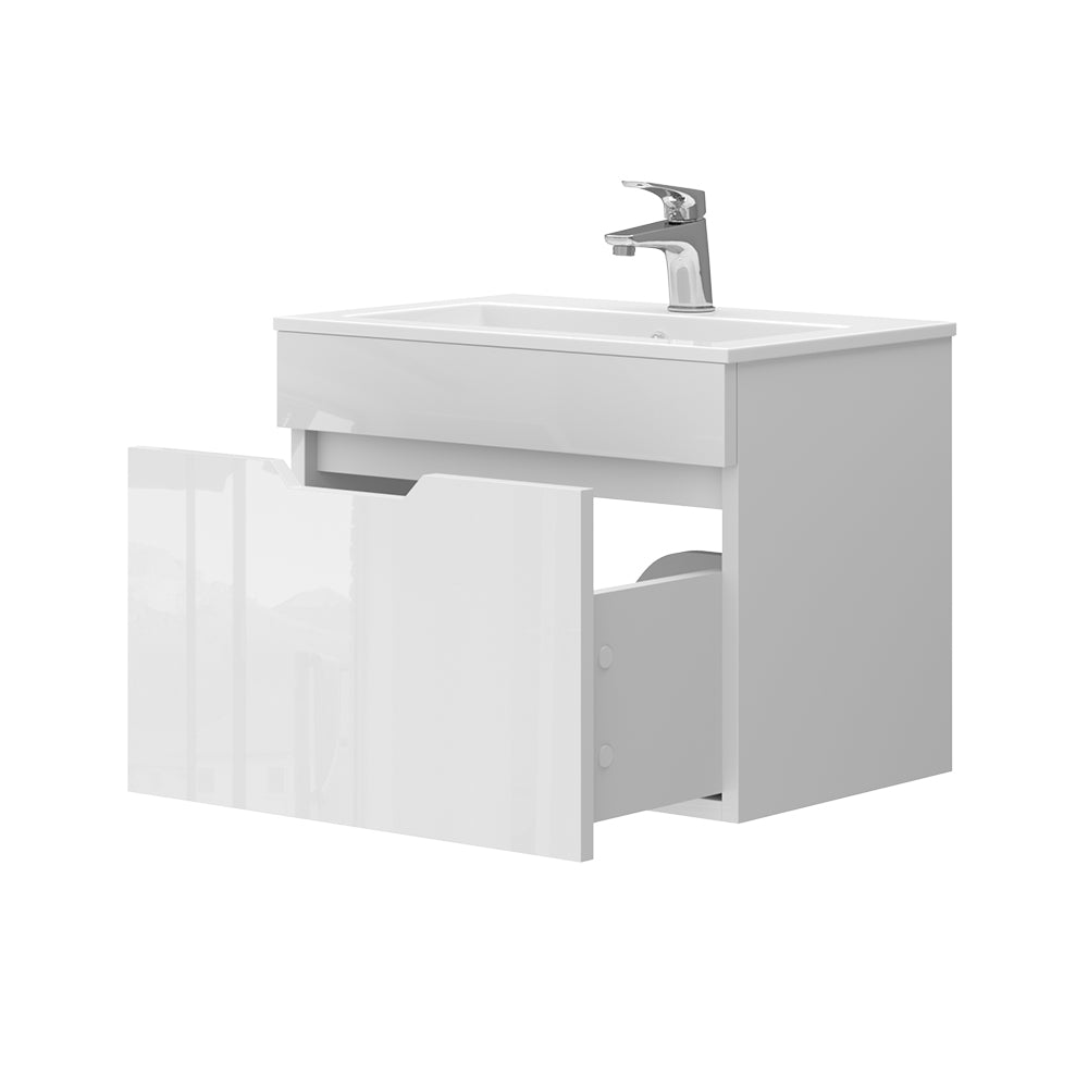 Vicco Set di mobili da bagno Bianco 2 parti, mobile base 60 cm