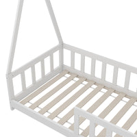 Vitalispa Letto Tipi Bianco 80x160 cm con protezione anticaduta