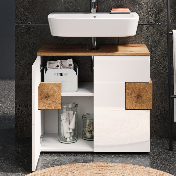 Vicco Mobile sottolavabo per bagno Bianco 73.1 x 64 cm