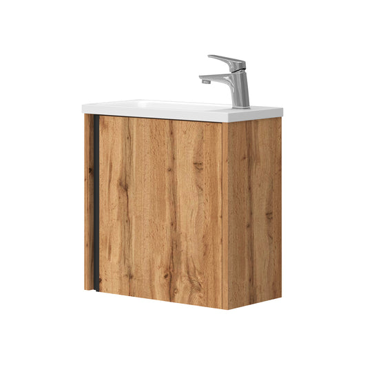 Vicco Set di mobili da bagno Quercia dorata 2 parti