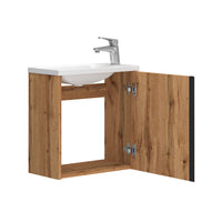 Vicco Set di mobili da bagno Quercia dorata 2 parti