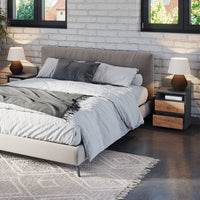 Vicco Comodino camera da letto Antracite 32.3 x 59.1 cm