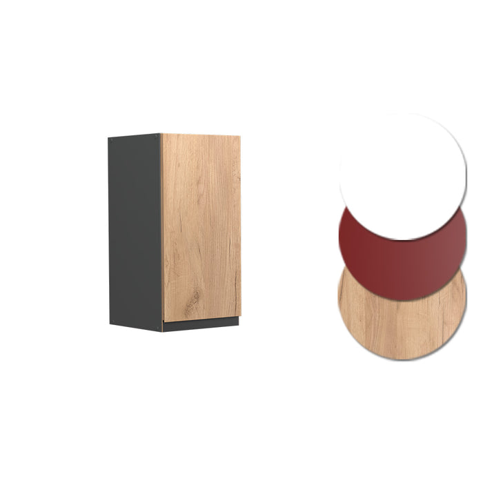 Vicco Pensile da cucina Quercia dorata 30 cm Forma a J