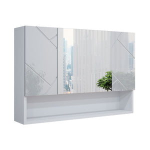 Vicco Specchio contenitore bagno Bianco lucido 80.1 x 55 cm