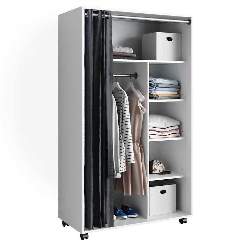 Vicco  Armadio  multifunzione  Bianco 100 x 168  cm