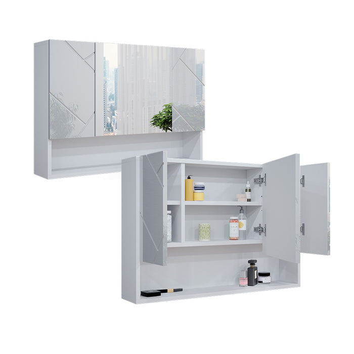 Vicco Specchio contenitore bagno Bianco lucido 80.1 x 55 cm