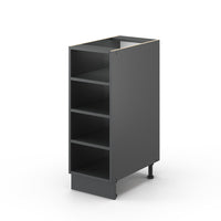 Vicco Scaffale da cucina Antracite 30 cm Senza piano di lavoro