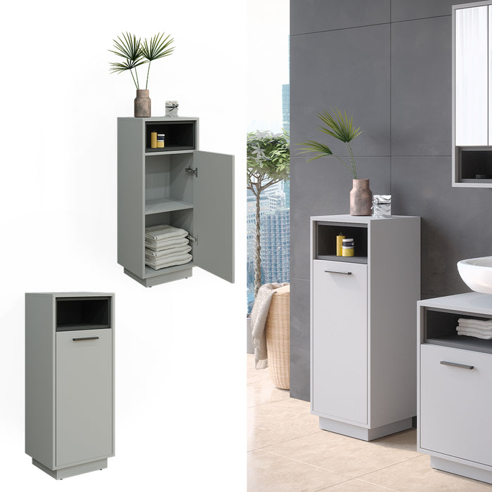 Vicco Mobiletto bagno Grigio 30 x 93 cm