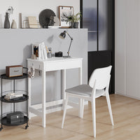 Vicco Scrivania Bianco 60 x 40 cm con cassetto