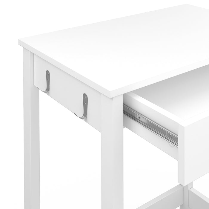 Vicco Scrivania Bianco 60 x 40 cm con cassetto