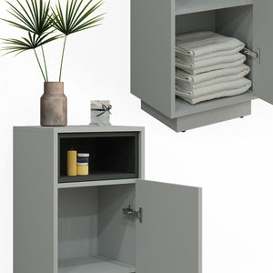 Vicco Mobiletto bagno Grigio 30 x 93 cm